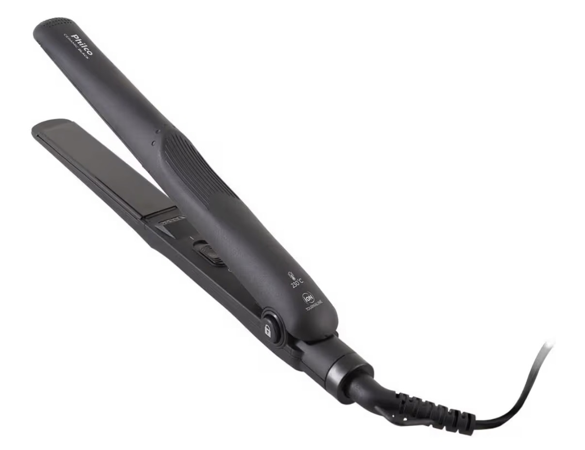 Prancha Ceramic Black PPR08, Philco